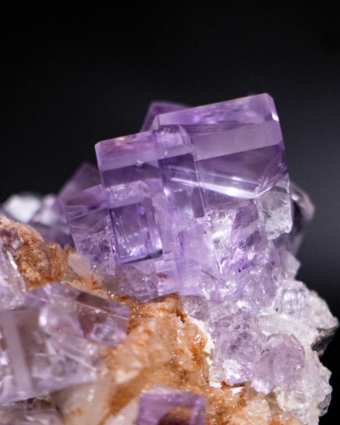 Fluorite from Llamas, Spain