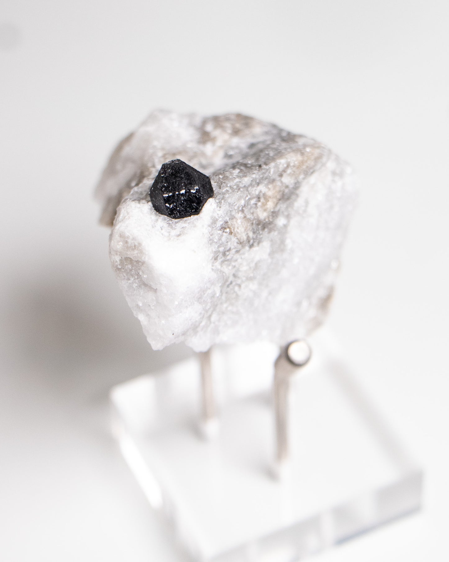 稀有罕見的義大利雙尖黑水晶|療癒與保護能量