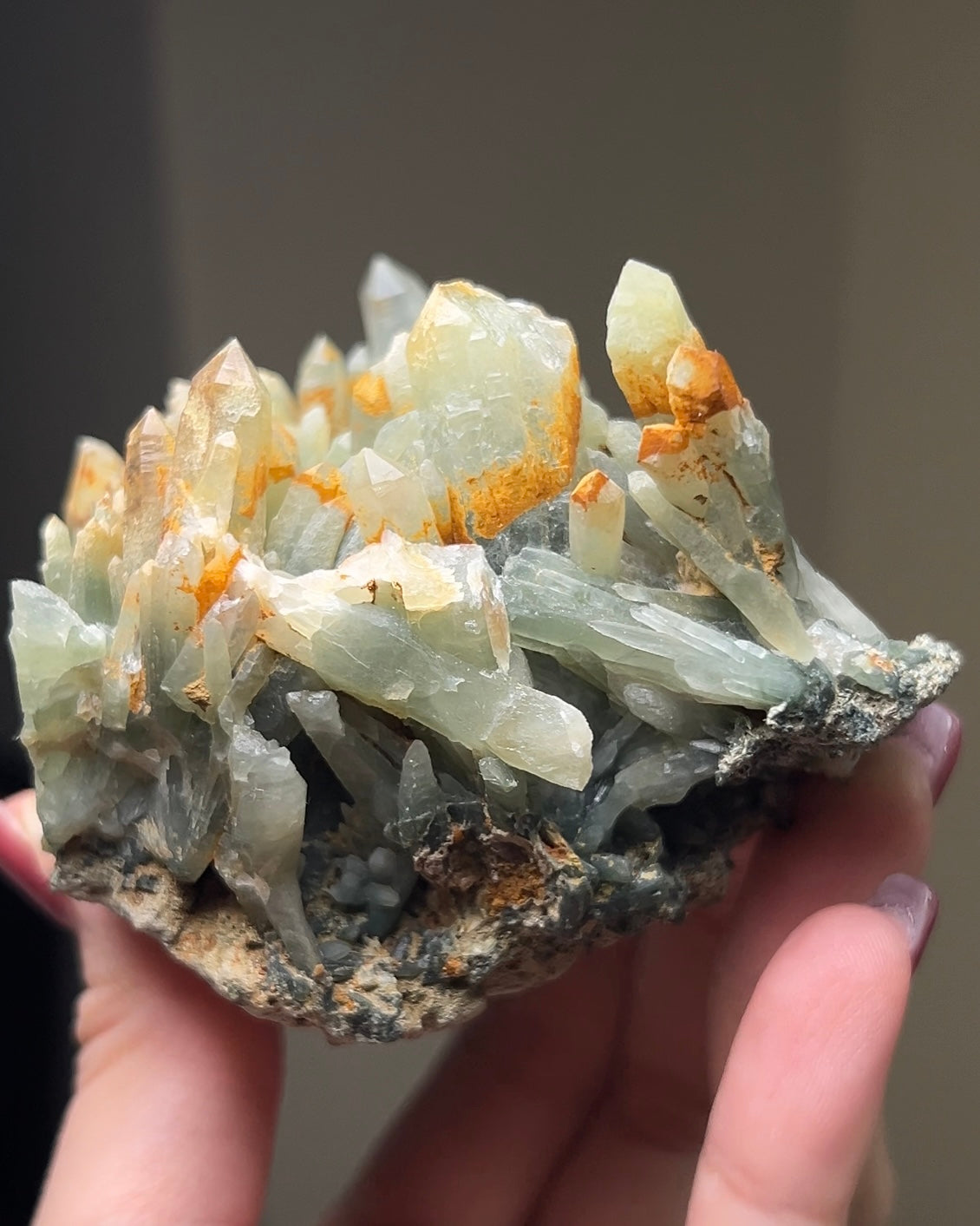 Prase Quartz - Italy