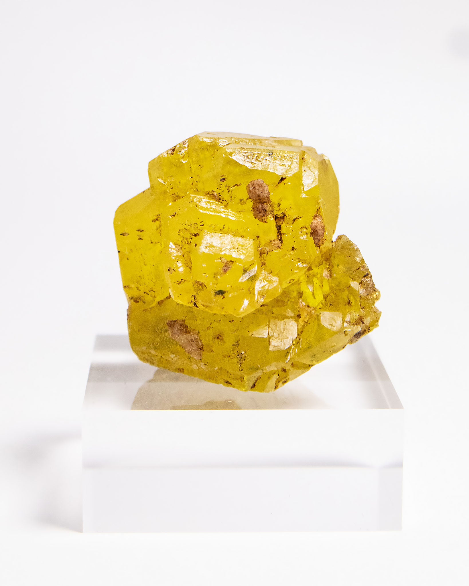 義大利自然硫磺｜稀有罕見收藏級礦標Italian Native Sulfur | Rare Collector-Grade Mineral Specimen