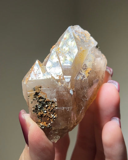 罕見的波士尼亞煙晶 smoky quartz from rare locality Bosnia Herzegovina shows elegant gradient of color and wild structure