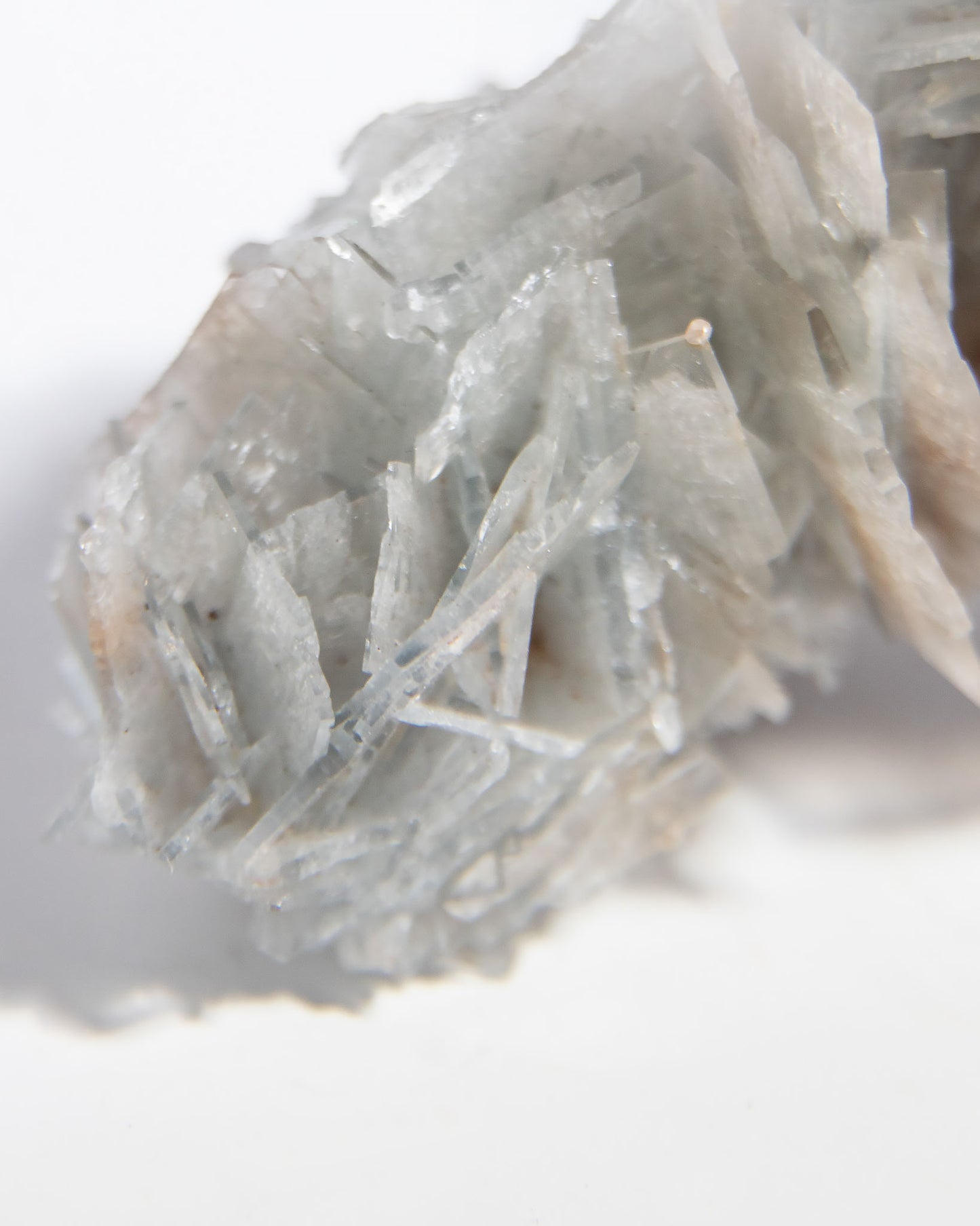 西班牙重晶石 Barite｜San Jorge 礦區灰藍板狀晶體標本 Spanish Barite grey-blue  tabular crystals San Jorge Mines Spain