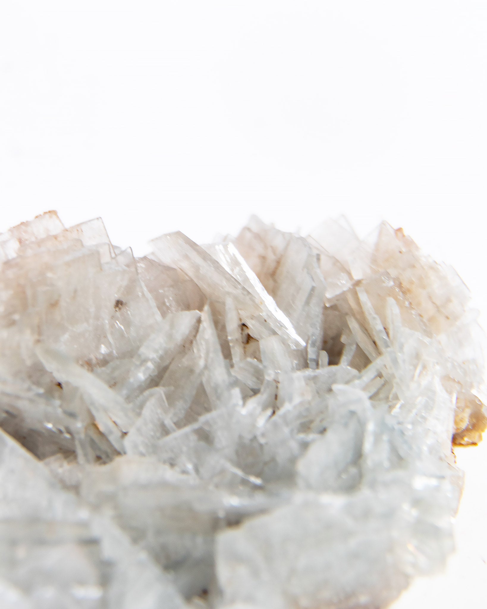 西班牙重晶石 Barite｜San Jorge 礦區灰藍板狀晶體標本 Spanish Barite grey-blue  tabular crystals San Jorge Mines Spain