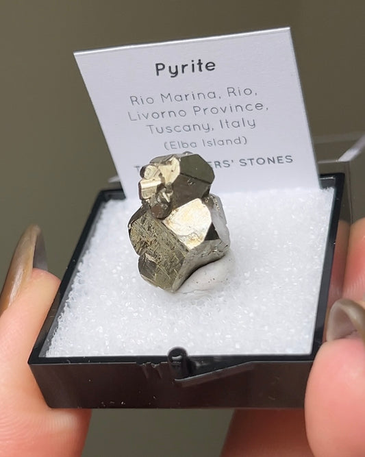 黃鐵礦 - 義大利厄爾巴島