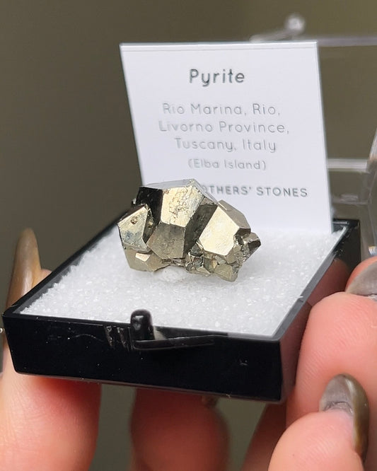 黃鐵礦 - 義大利厄爾巴島