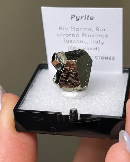 黃鐵礦 - 義大利厄爾巴島