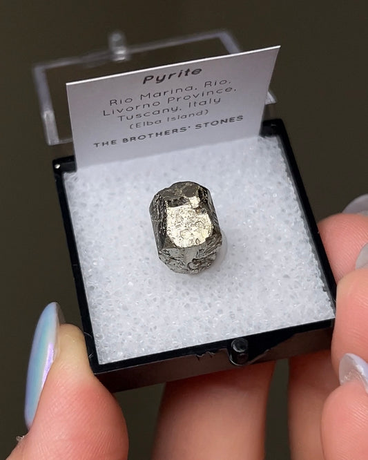 黃鐵礦 - 義大利厄爾巴島