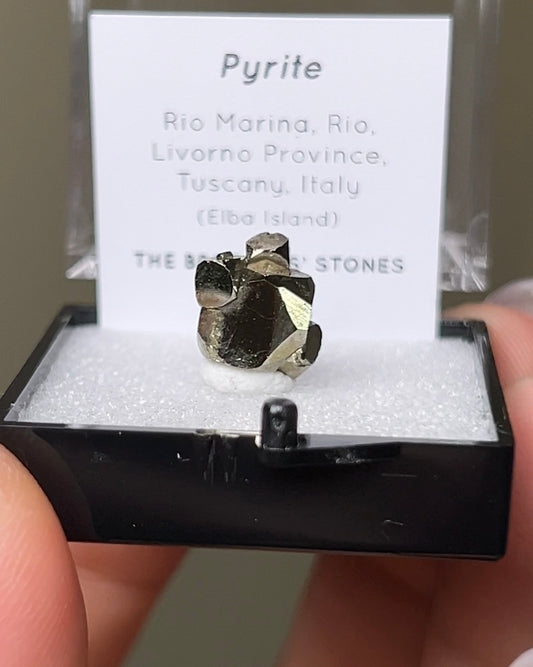 黃鐵礦 - 義大利厄爾巴島