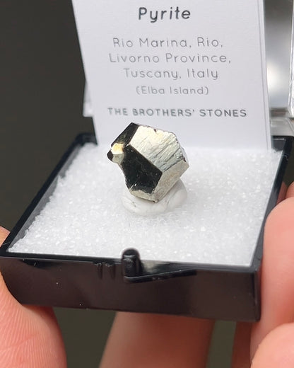 黃鐵礦 - 義大利厄爾巴島