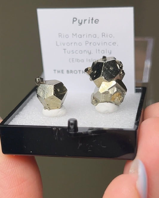 黃鐵礦 - 義大利厄爾巴島