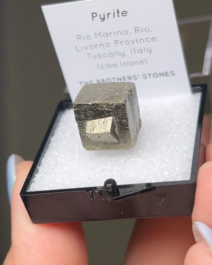 黃鐵礦 - 義大利厄爾巴島