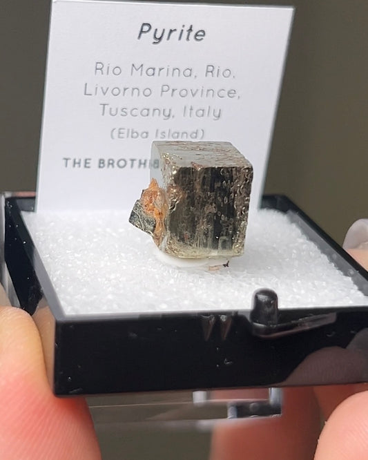 黃鐵礦 - 義大利厄爾巴島