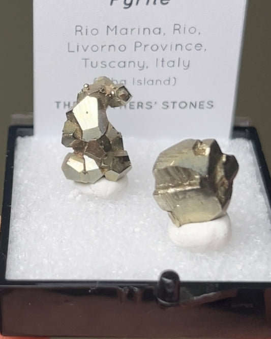 黃鐵礦 - 義大利厄爾巴島