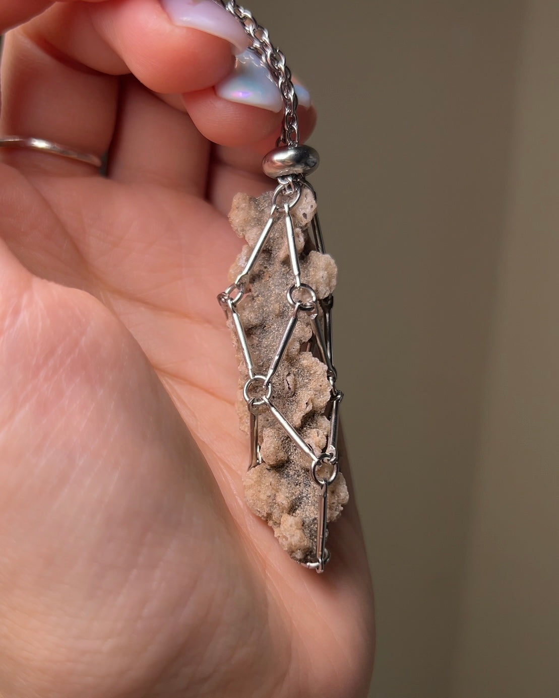 [不挑·鋼鍊款]閃電化石 - 撒哈拉沙漠