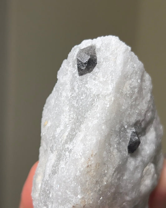 黑水晶硬石膏 - 義大利