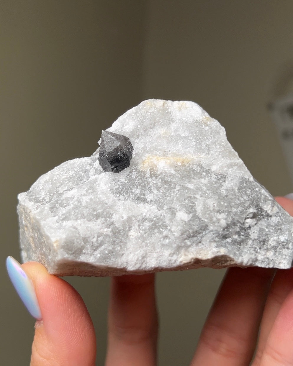 黑水晶硬石膏 - 義大利