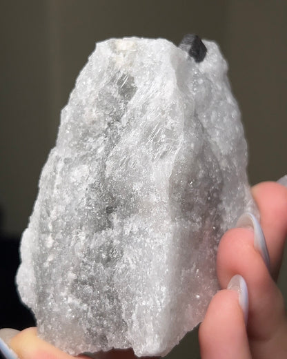 黑水晶硬石膏 - 義大利