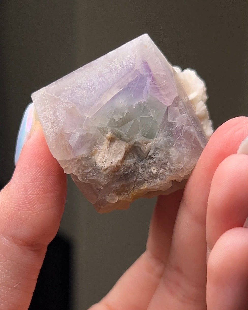Fluorite - Poggio Balate, Sicily, Italy