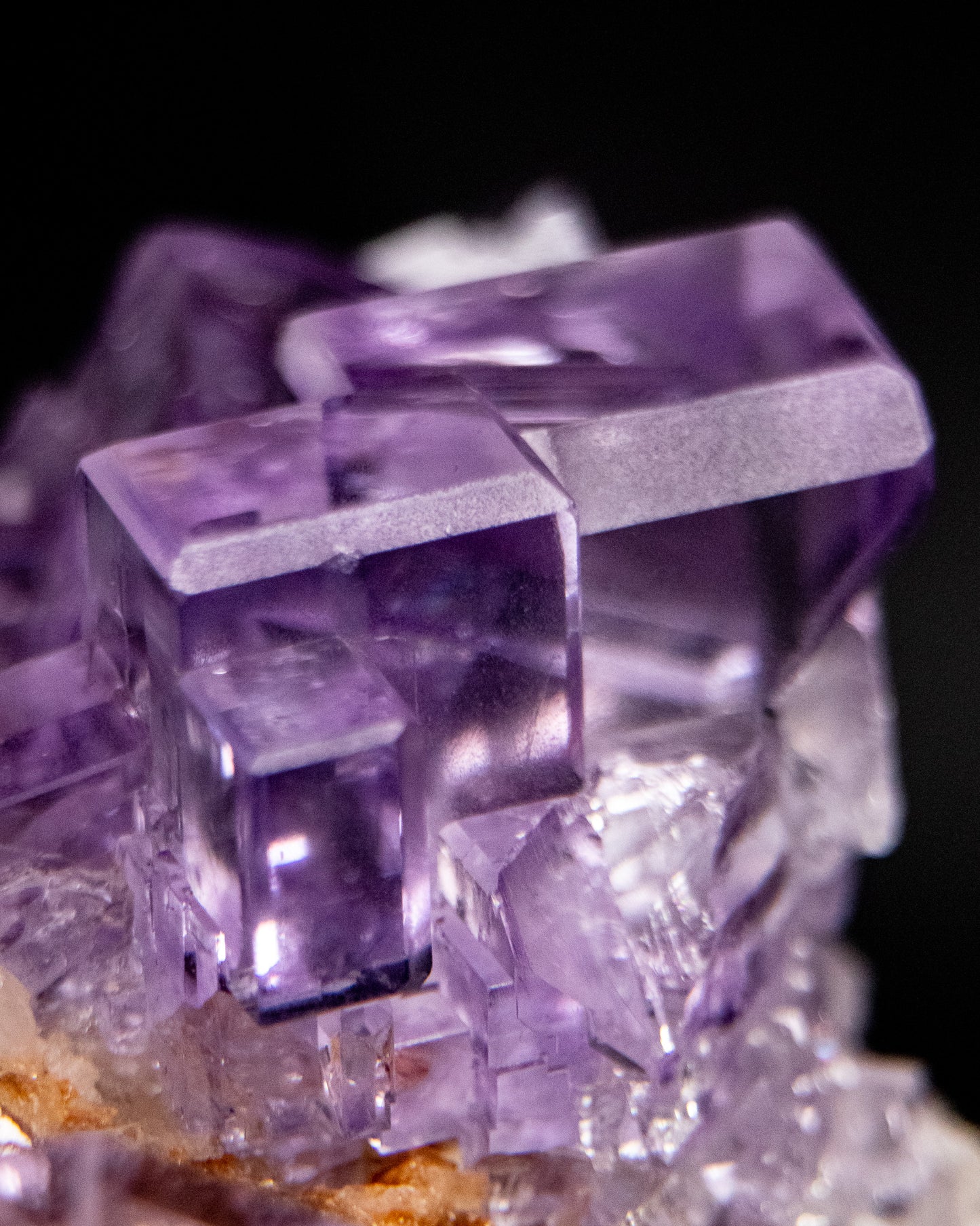 Fluorite from Llamas, Spain