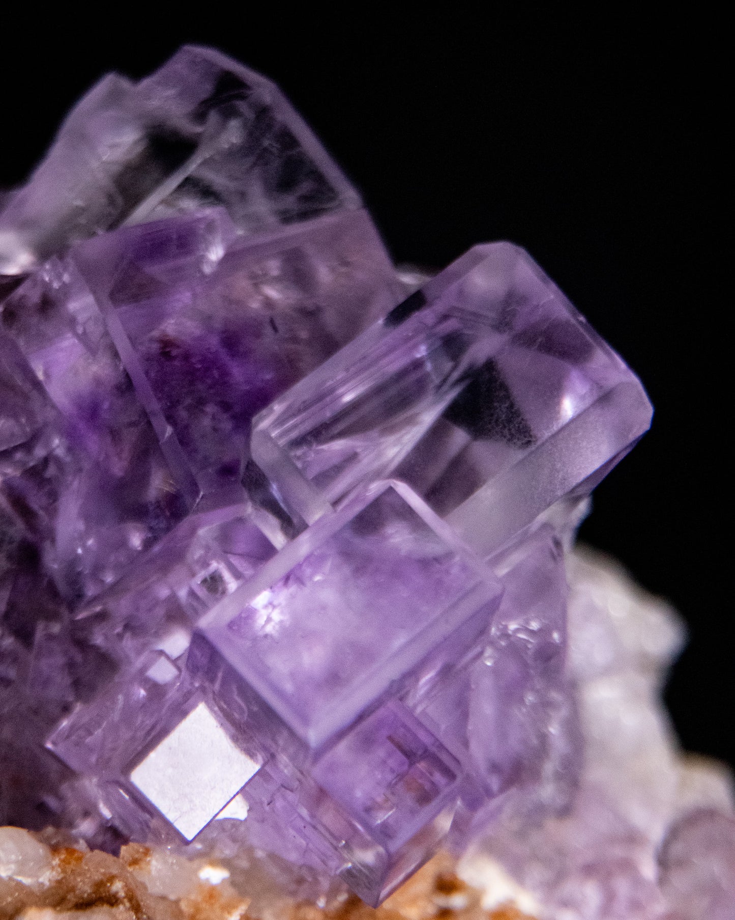 Fluorite from Llamas, Spain