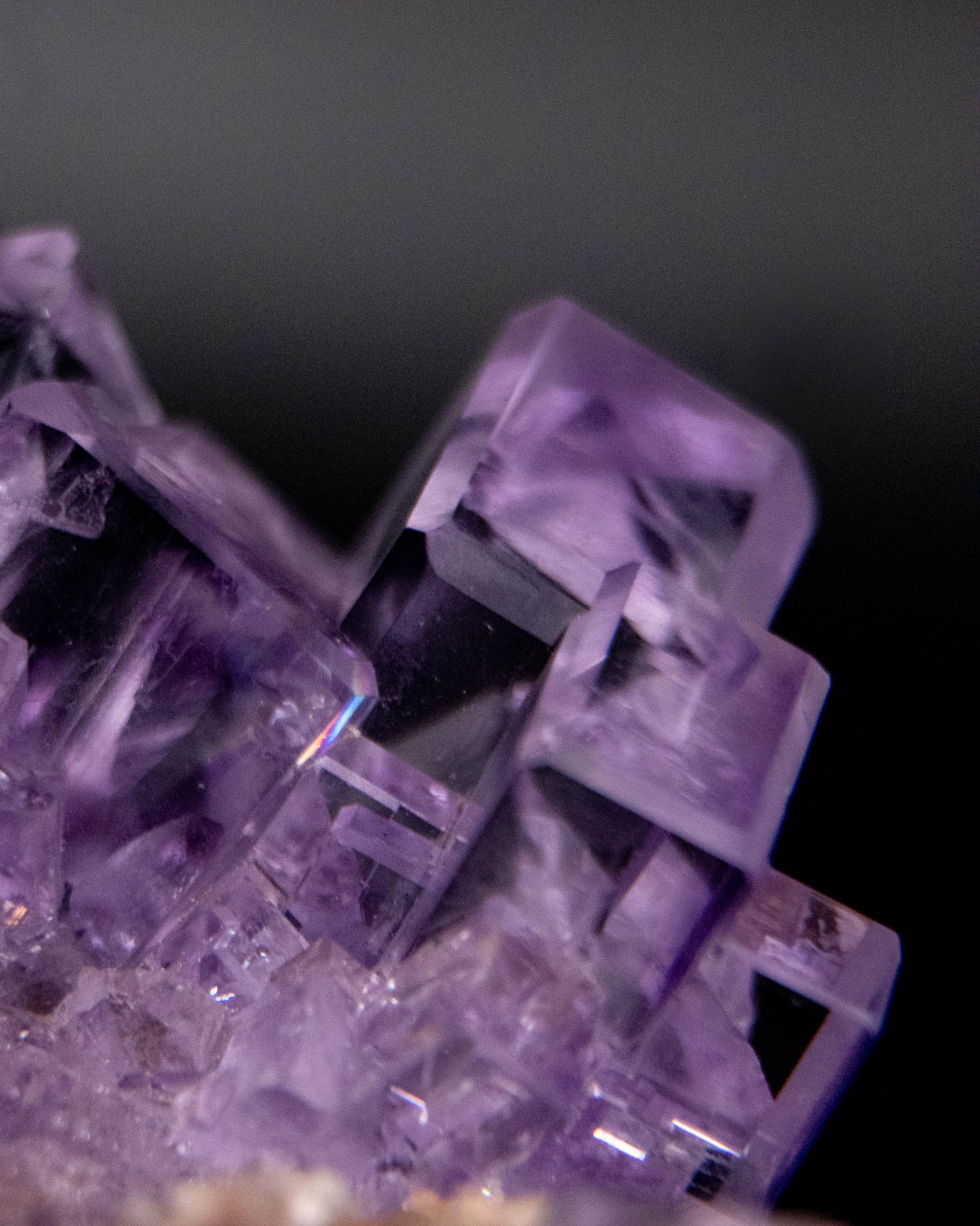 Fluorite from Llamas, Spain