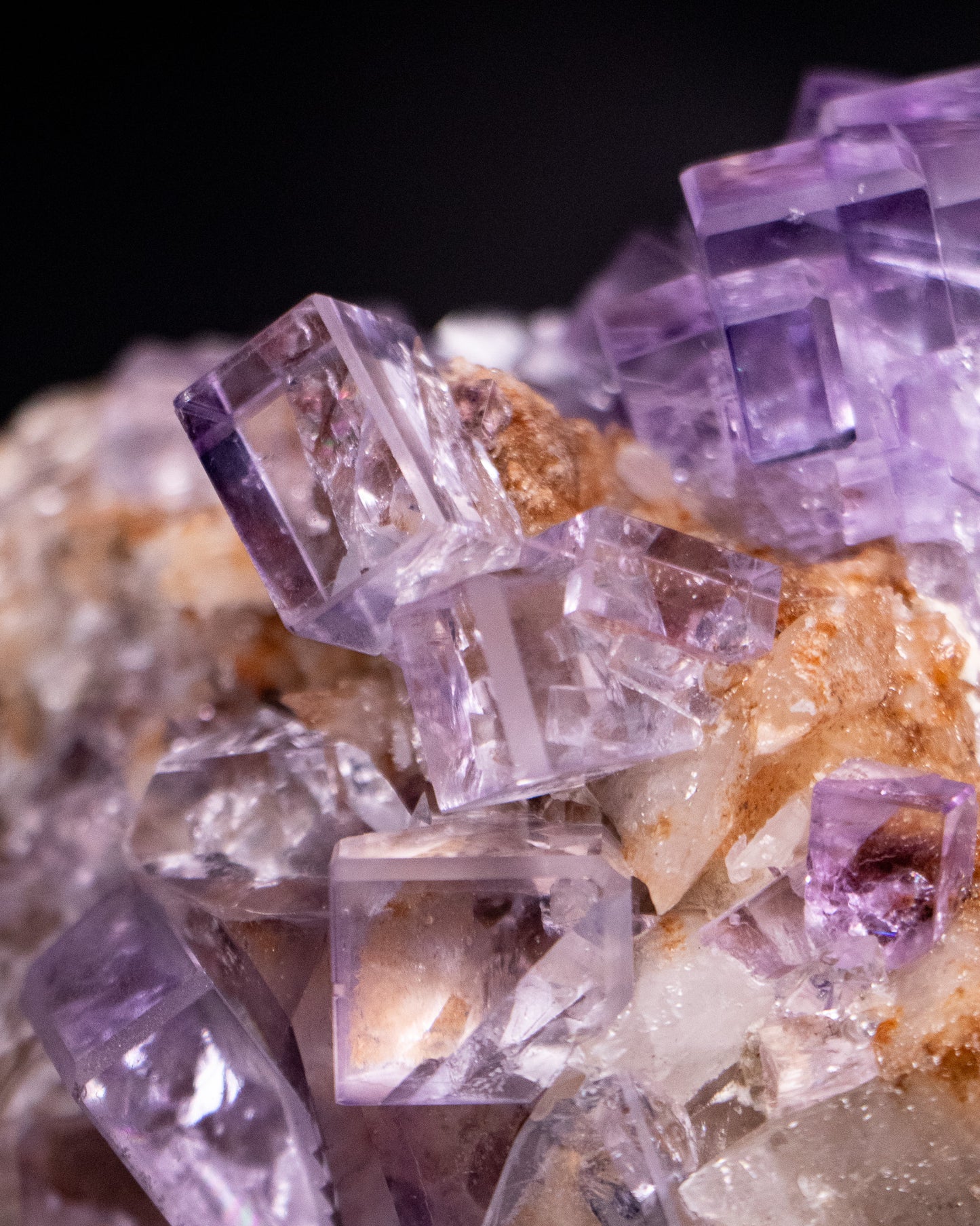 Fluorite from Llamas, Spain
