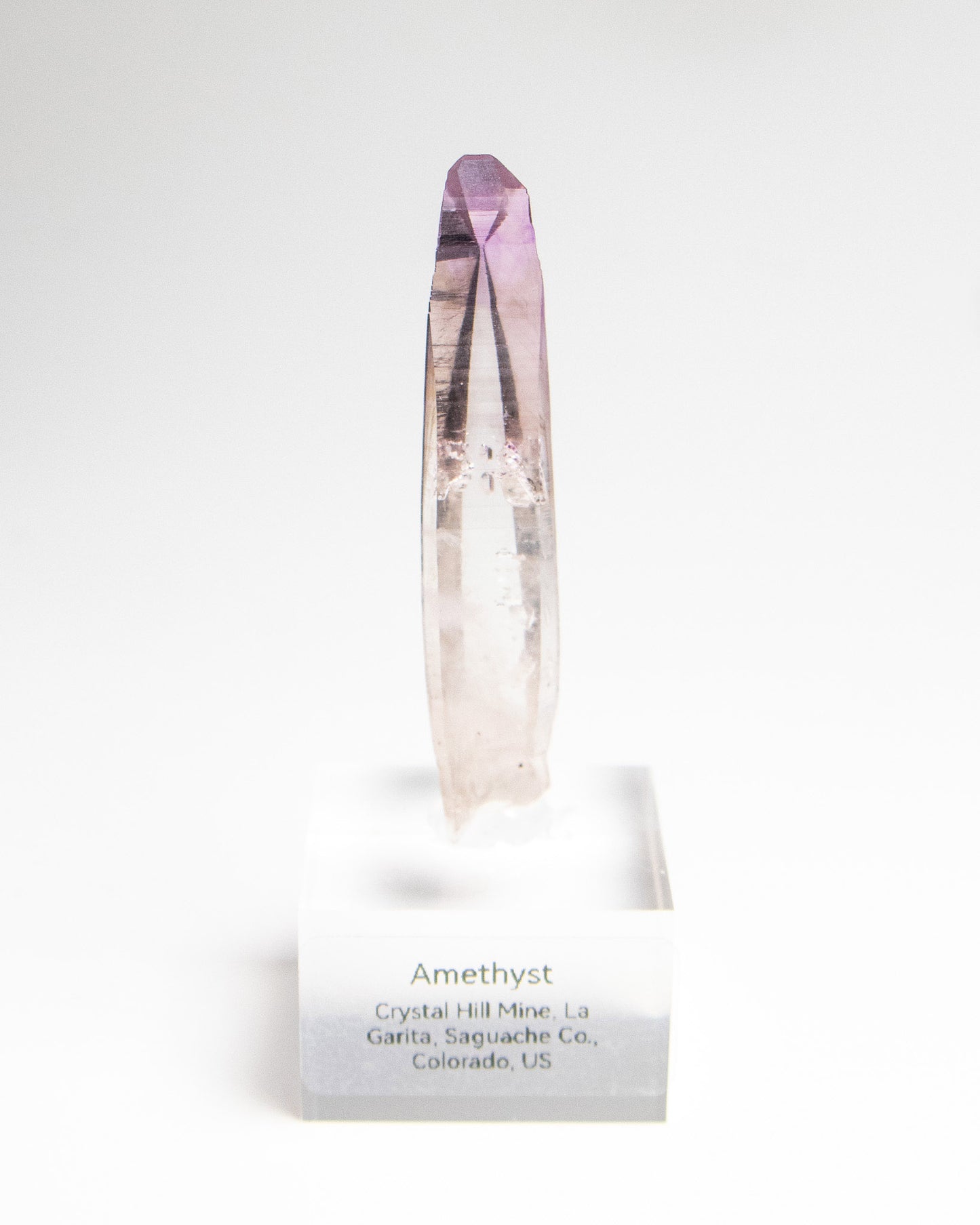 科羅拉多紫水晶｜稀有產區‧Crystal Hill高端礦物標本 Fine Amethyst specimen from Colorado
