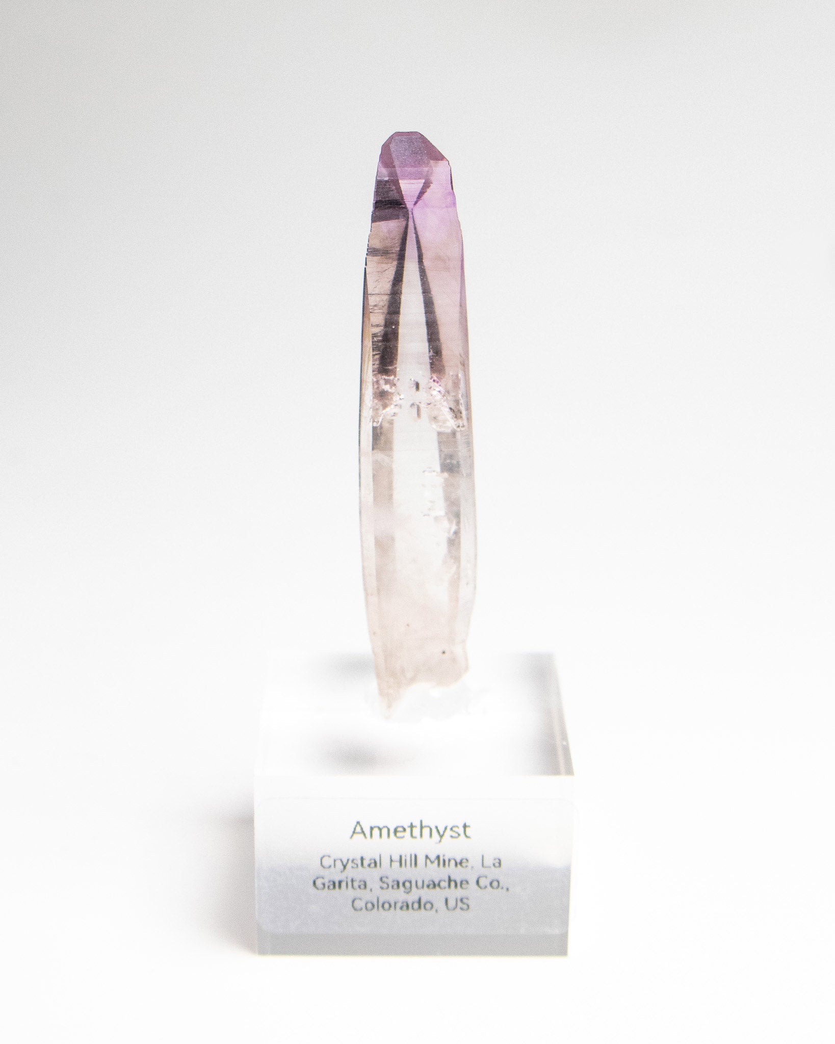 科羅拉多紫水晶｜稀有產區‧Crystal Hill高端礦物標本 Fine Amethyst specimen from Colorado