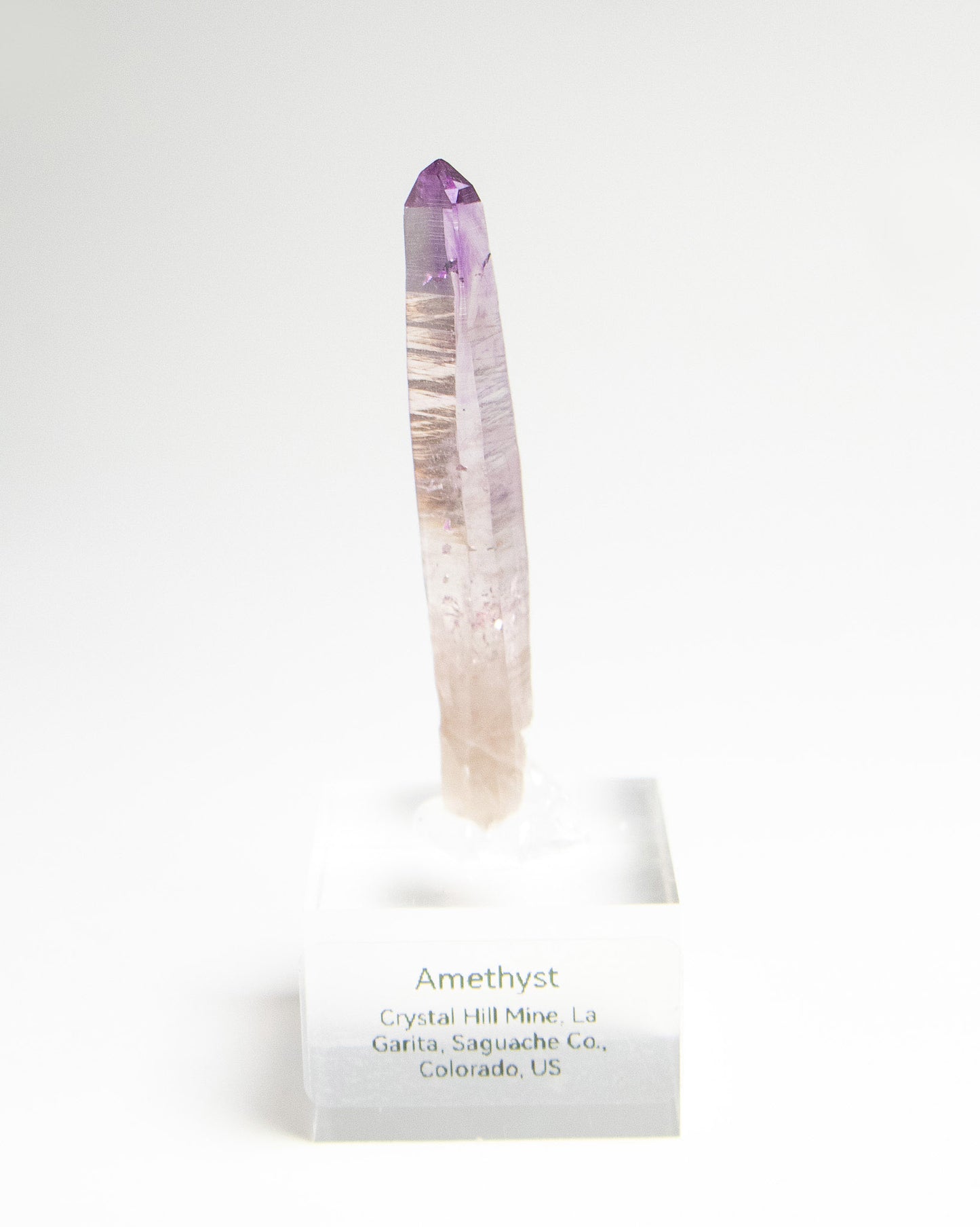 科羅拉多紫水晶｜稀有產區‧Crystal Hill高端礦物標本 Fine Amethyst specimen from Colorado