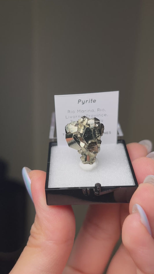 黃鐵礦 - 義大利厄爾巴島