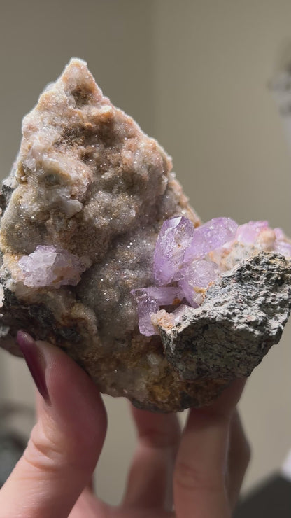 紫水晶 - 義大利薩丁島