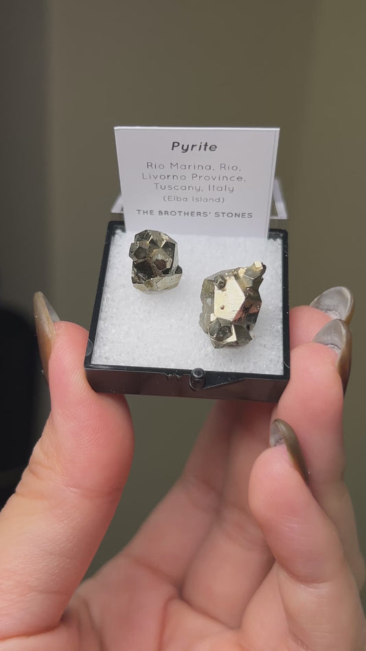 黃鐵礦 - 義大利厄爾巴島