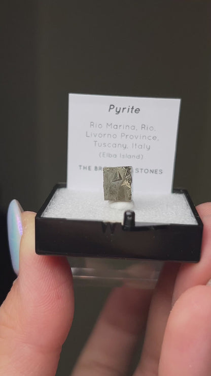 黃鐵礦 - 義大利厄爾巴島