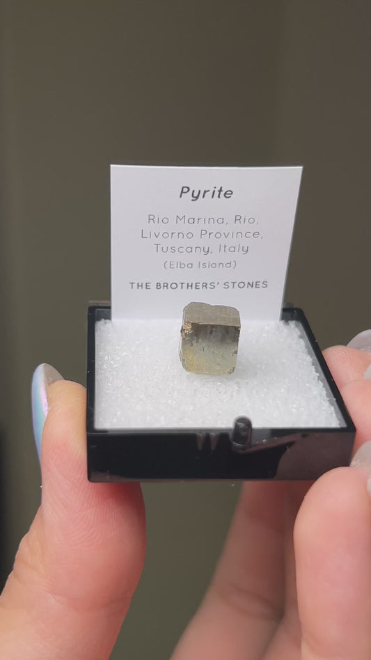 黃鐵礦 - 義大利厄爾巴島