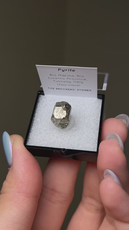 黃鐵礦 - 義大利厄爾巴島