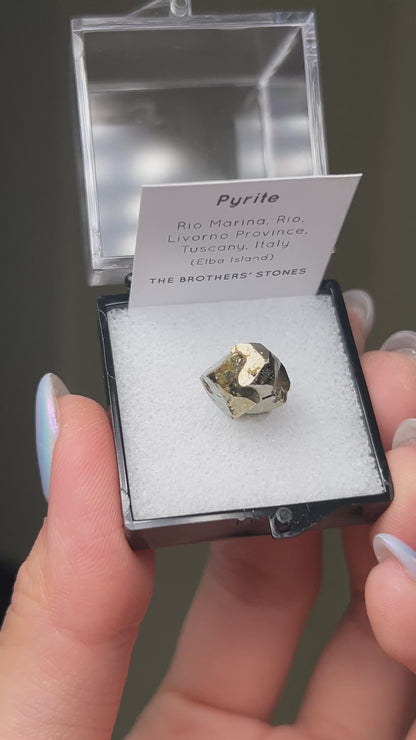 黃鐵礦 - 義大利厄爾巴島