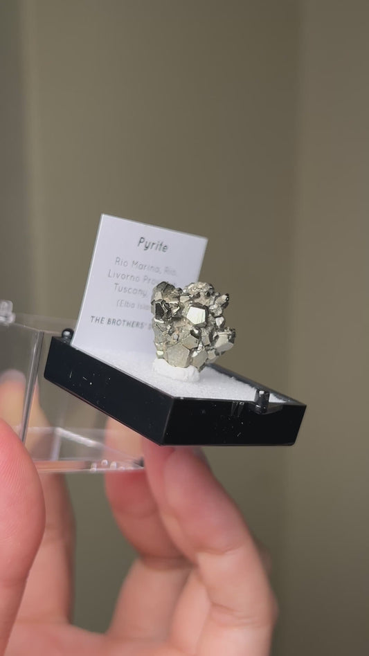 黃鐵礦 - 義大利厄爾巴島