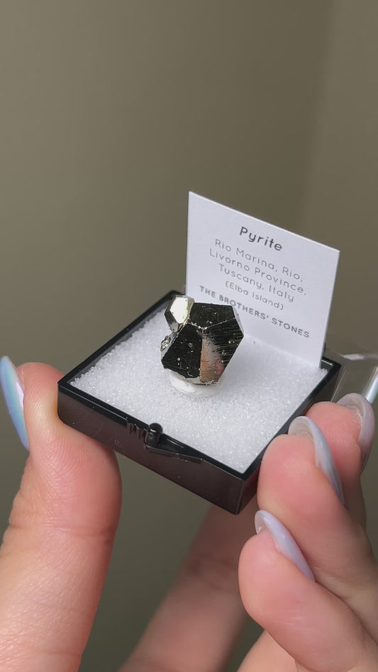 黃鐵礦 - 義大利厄爾巴島