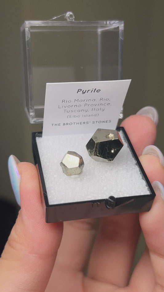 黃鐵礦 - 義大利厄爾巴島