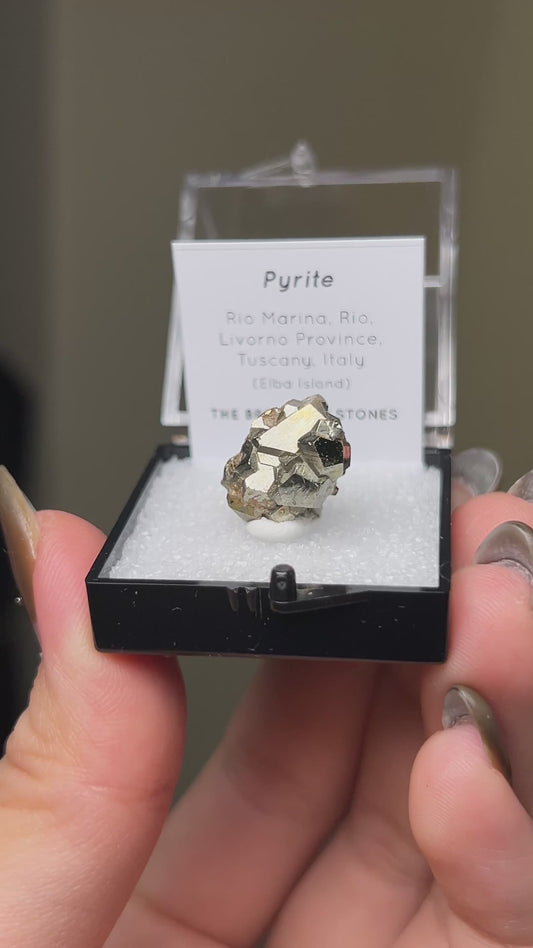 黃鐵礦 - 義大利厄爾巴島