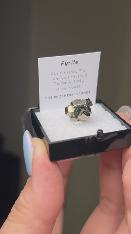 黃鐵礦 - 義大利厄爾巴島