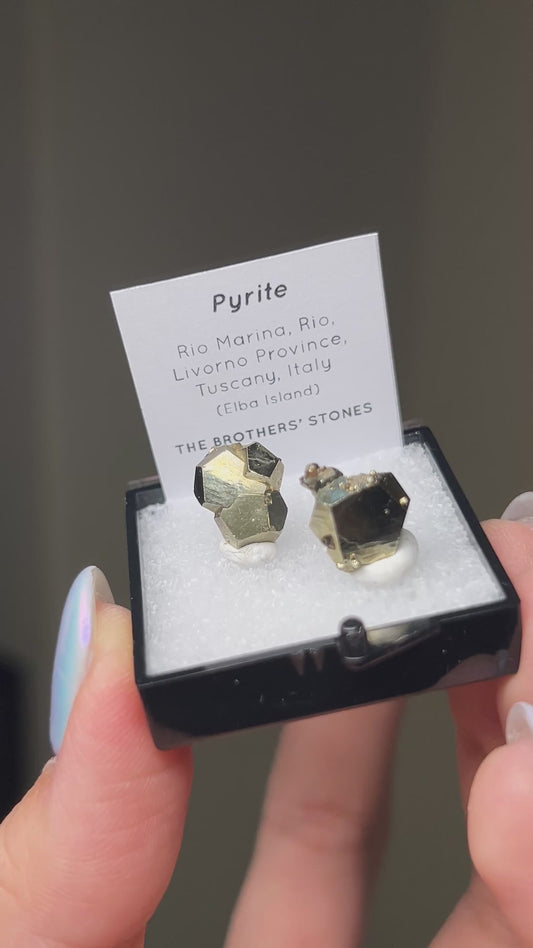 黃鐵礦 - 義大利厄爾巴島