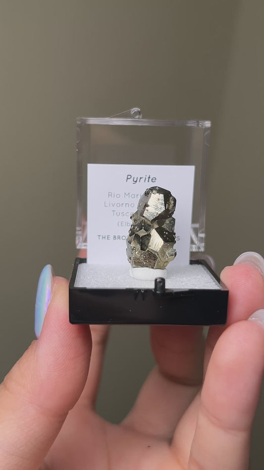 黃鐵礦 - 義大利厄爾巴島