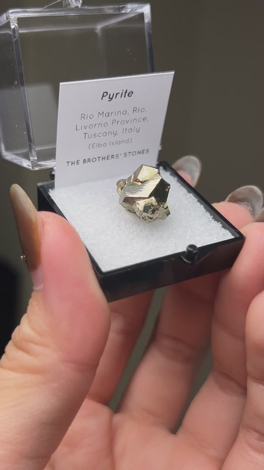 黃鐵礦 - 義大利厄爾巴島