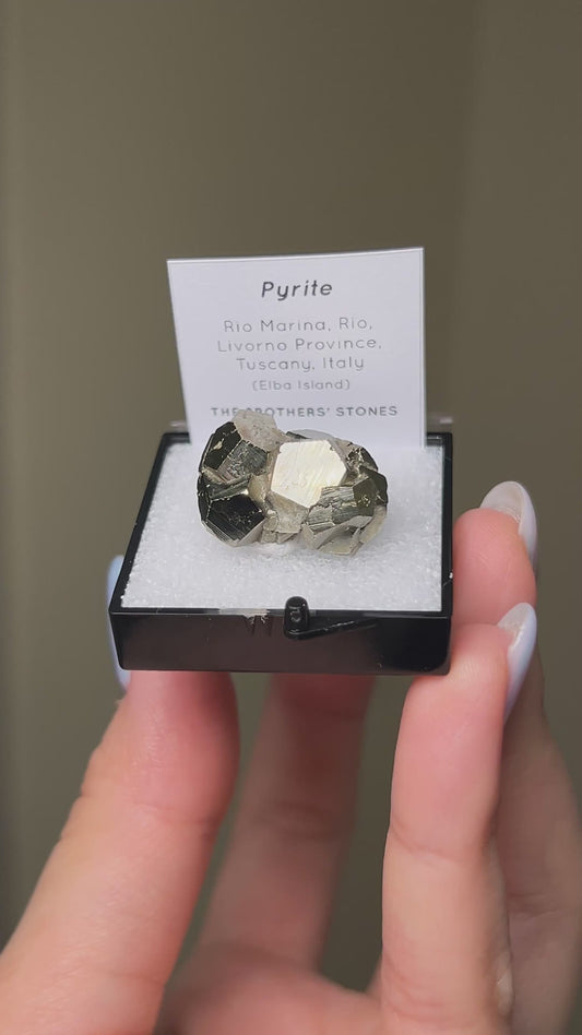 黃鐵礦 - 義大利厄爾巴島