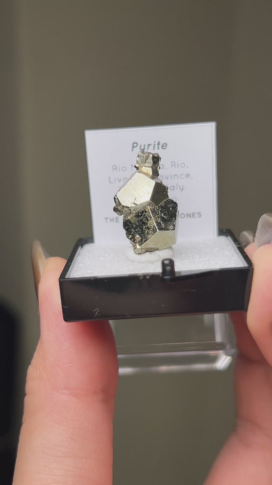 黃鐵礦 - 義大利厄爾巴島