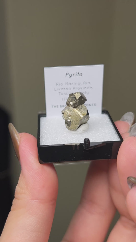 黃鐵礦 - 義大利厄爾巴島